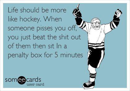 if life were like hockey